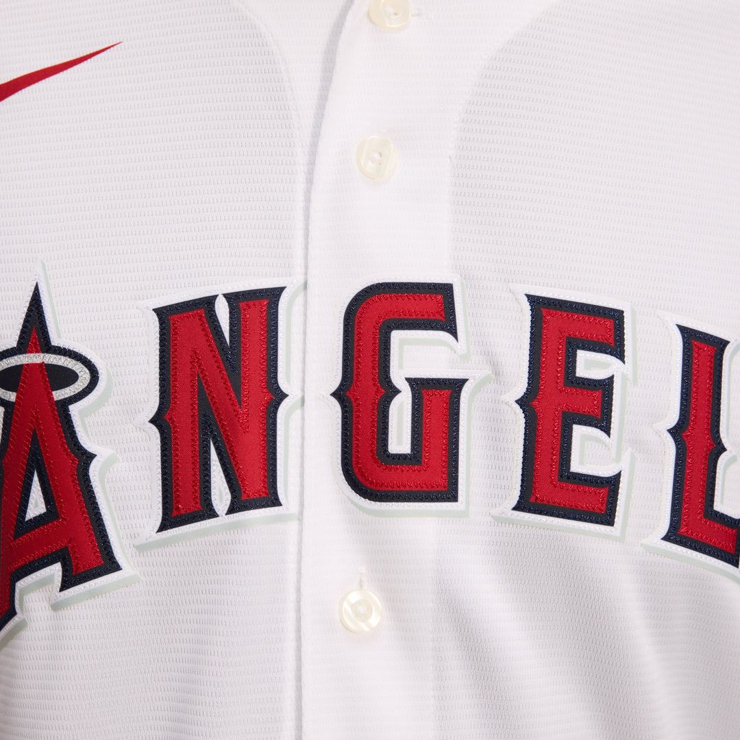 Los Angeles Angels Home Replica Team Jersey — White