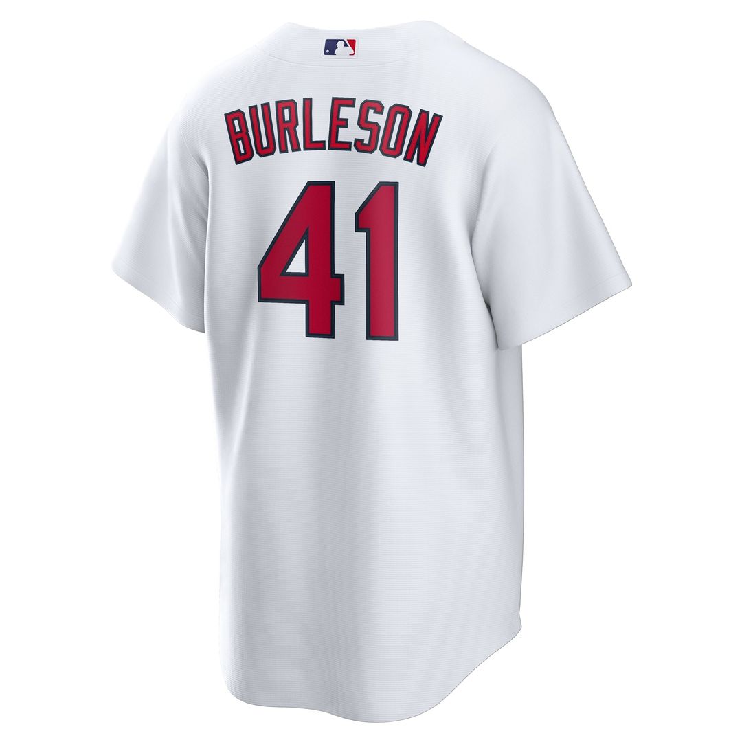 St. Louis Cardinals Alec Burleson Home Replica Jersey — White