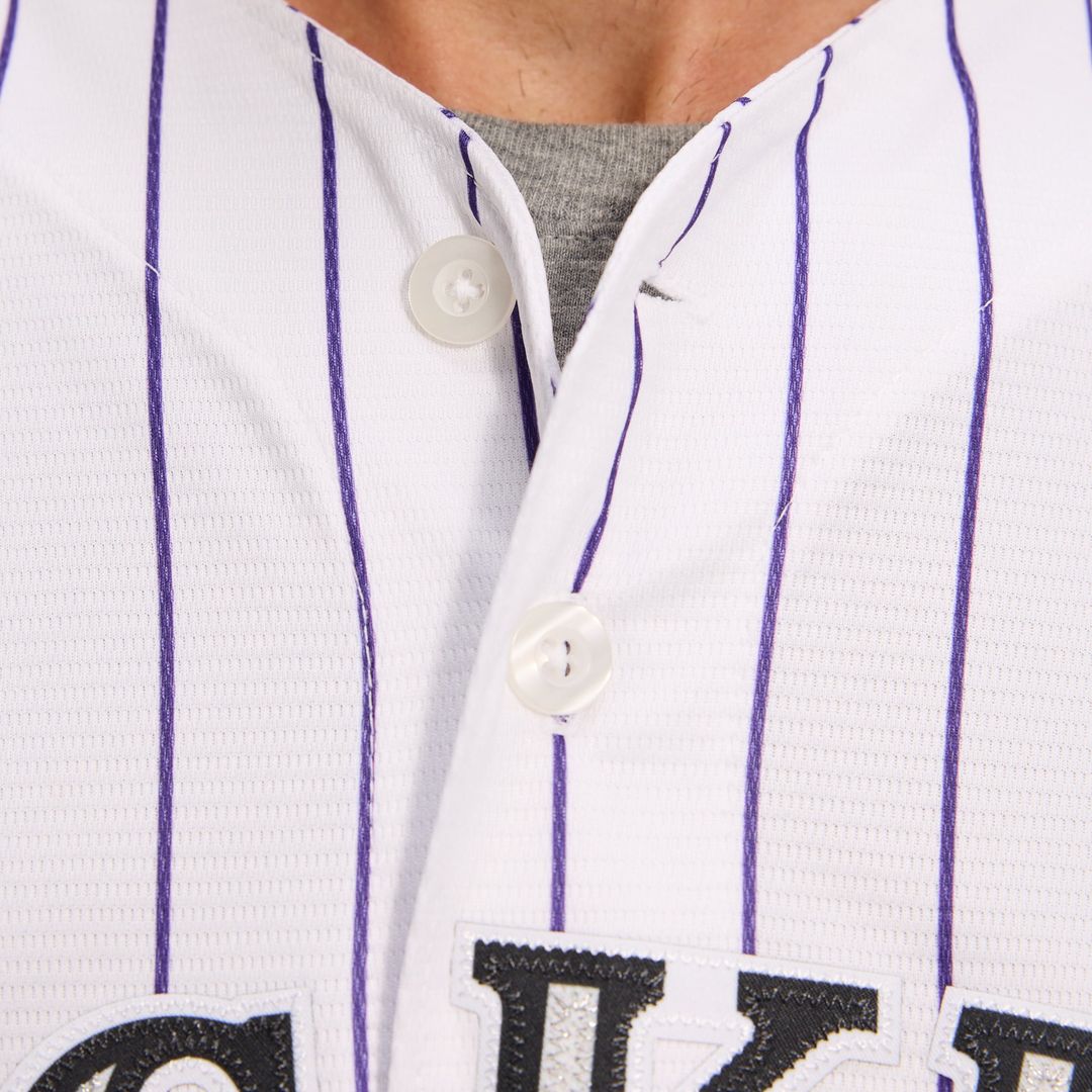 Colorado Rockies Alternate Replica Team Jersey — Purple