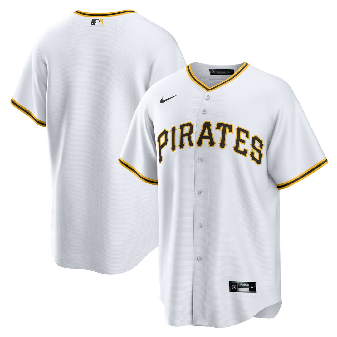 Pittsburgh Pirates Home Replica Team Jersey — White