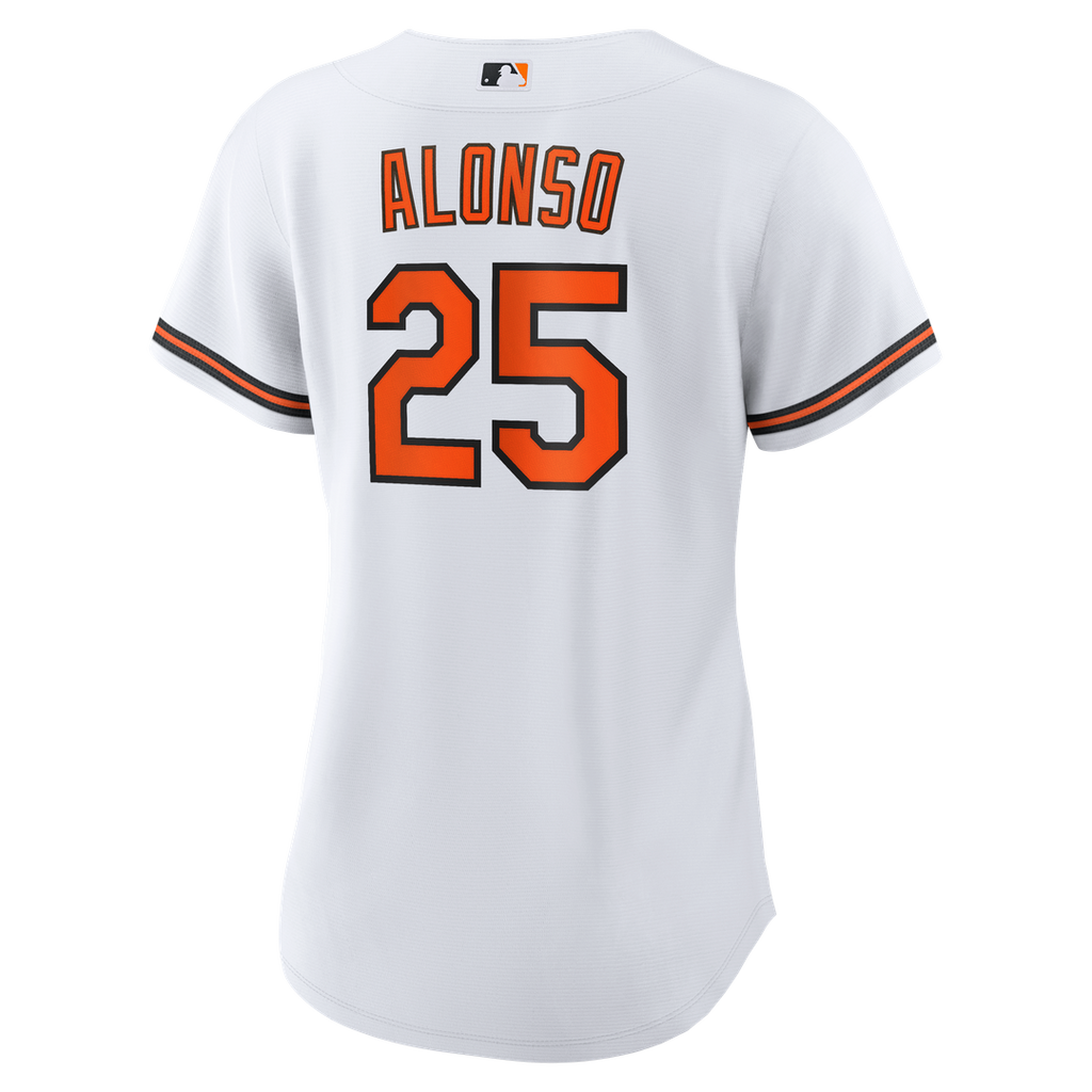 Baltimore Orioles Pete Alonso Women's Home Replica Jersey — White