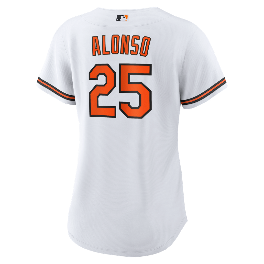 Baltimore Orioles Pete Alonso Women's Home Replica Jersey — White