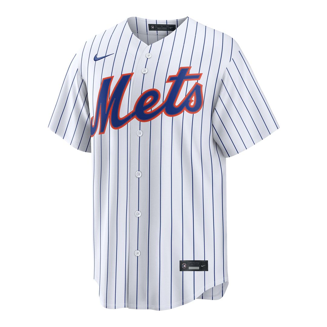 New York Mets Ronny Mauricio Home Replica Jersey — White