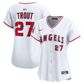 Los Angeles Angels Mike Trout Women's Home Limited Jersey — White