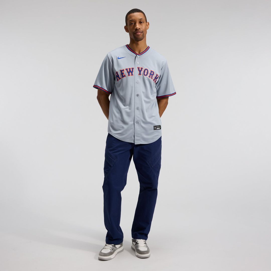 New York Mets Juan Soto Road Replica Jersey — Gray