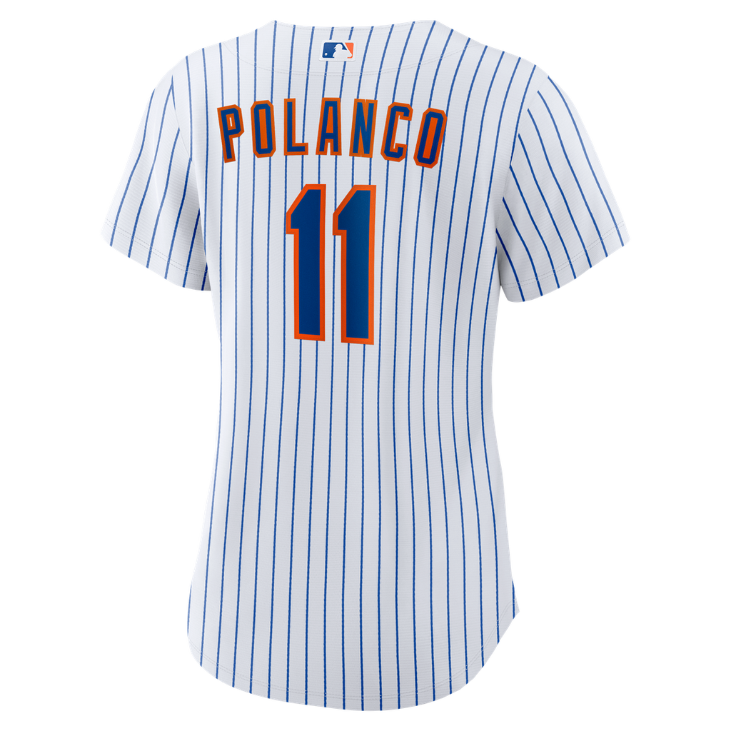New York Mets Jorge Polanco Women's Home Replica Jersey — White