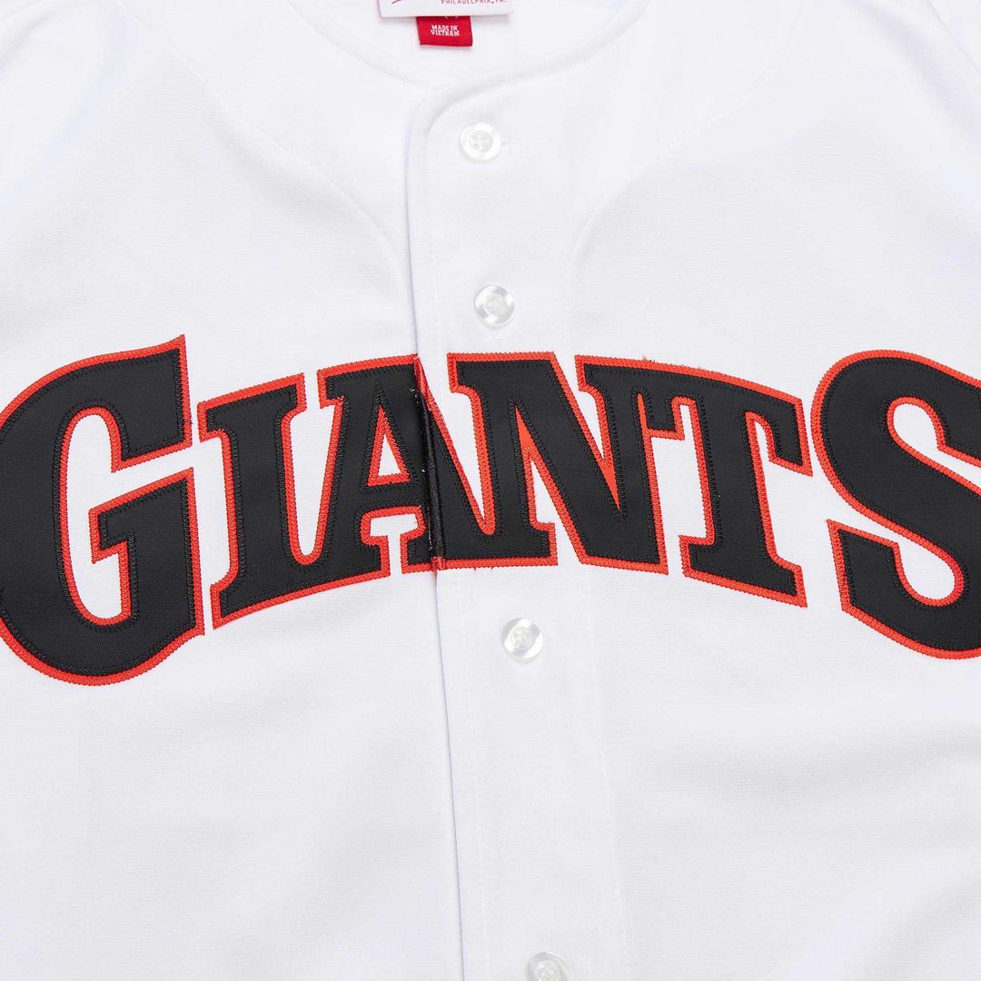 San Francisco Giants Will Clark Cooperstown 1989 Authentic Jersey — White