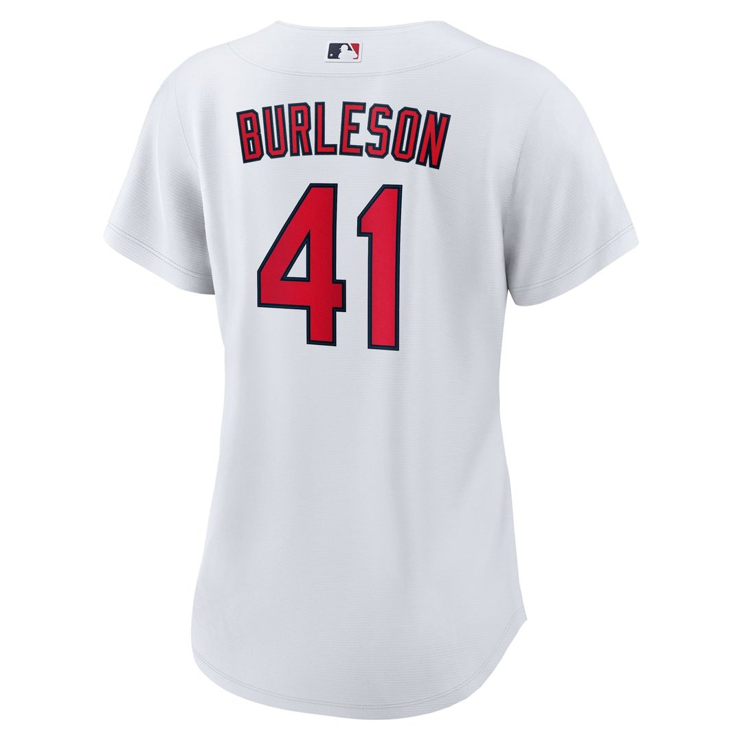 St. Louis Cardinals Alec Burleson Women's Home Replica Jersey — White