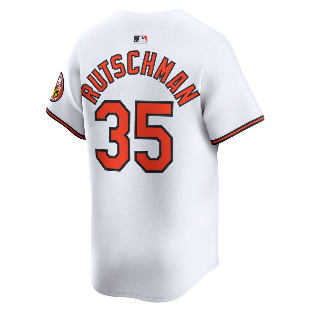 Baltimore Orioles Adley Rutschman Home Limited Jersey — White