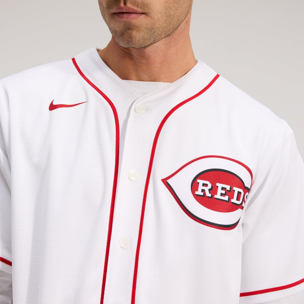 Cincinnati Reds Home Replica Team Jersey — White