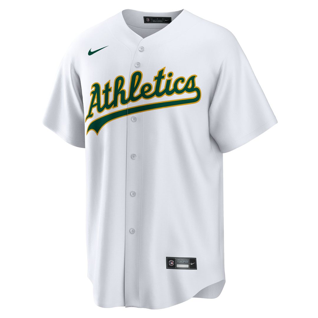 Athletics Brent Rooker Home Replica Jersey — White