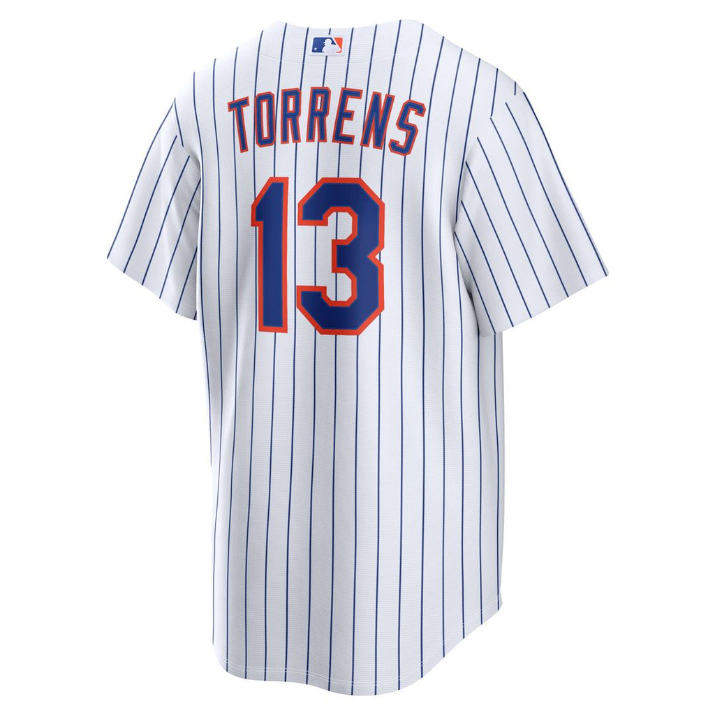 New York Mets Luis Torrens Home Replica Jersey — White