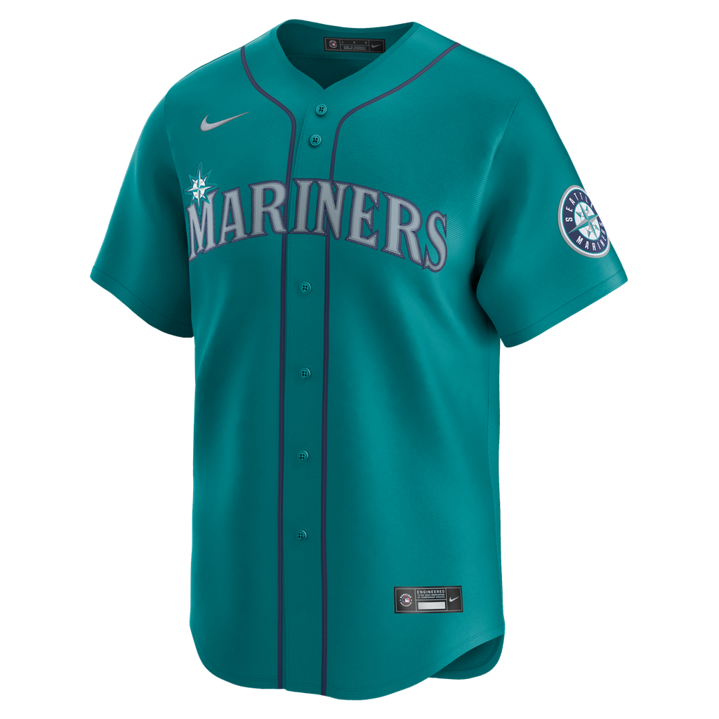 Seattle Mariners Cal Raleigh Alternate Limited Jersey — Teal