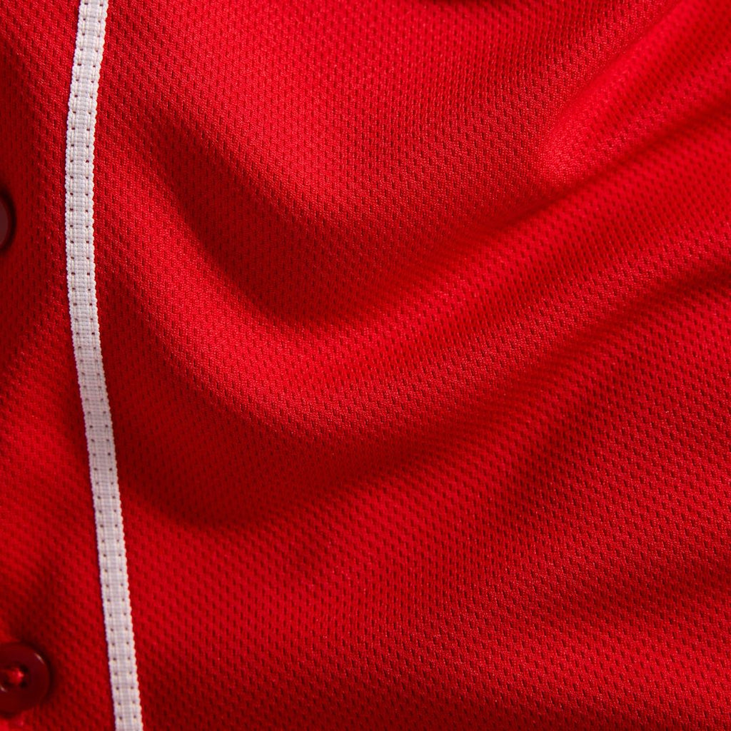 Cincinnati Reds Alternate Authentic Team Logo Jersey — Scarlet