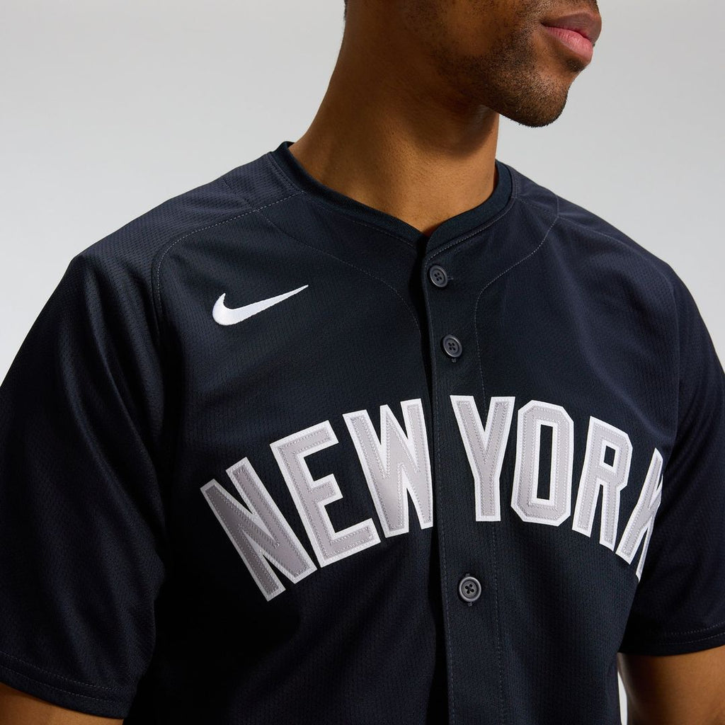 New York Yankees Aaron Judge Road Limited Jersey — Gray