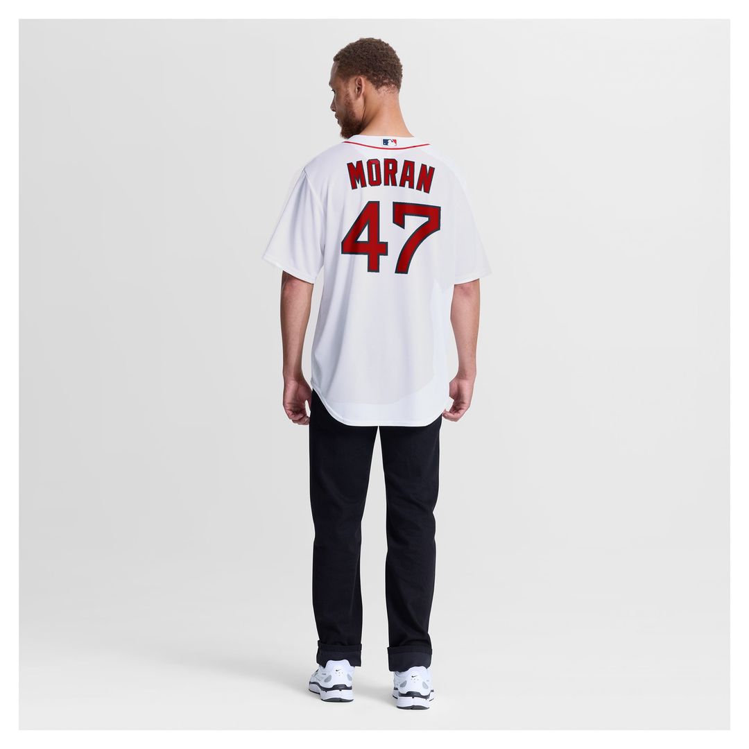Boston Red Sox Jovani Moran Home Replica Jersey — White
