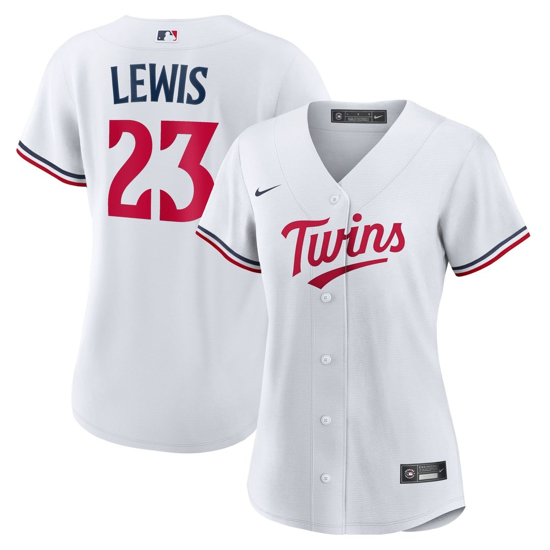 Minnesota Twins Royce Lewis Women's Home Replica Jersey — White