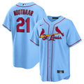 St. Louis Cardinals Lars Nootbaar Alternate Replica Jersey — Light Blue