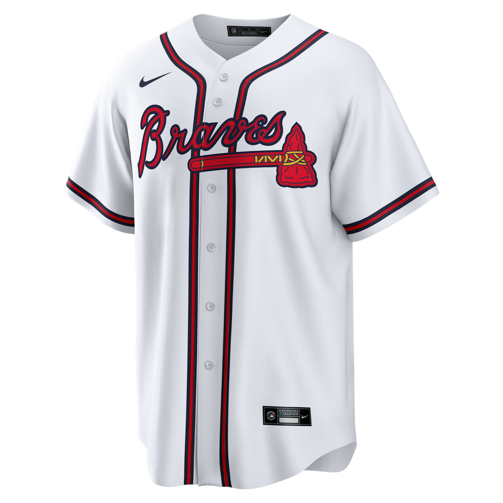 Atlanta Braves Ryan Klesko Home Retired Replica Jersey — White