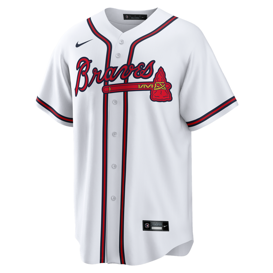 Atlanta Braves Ryan Klesko Home Retired Replica Jersey — White