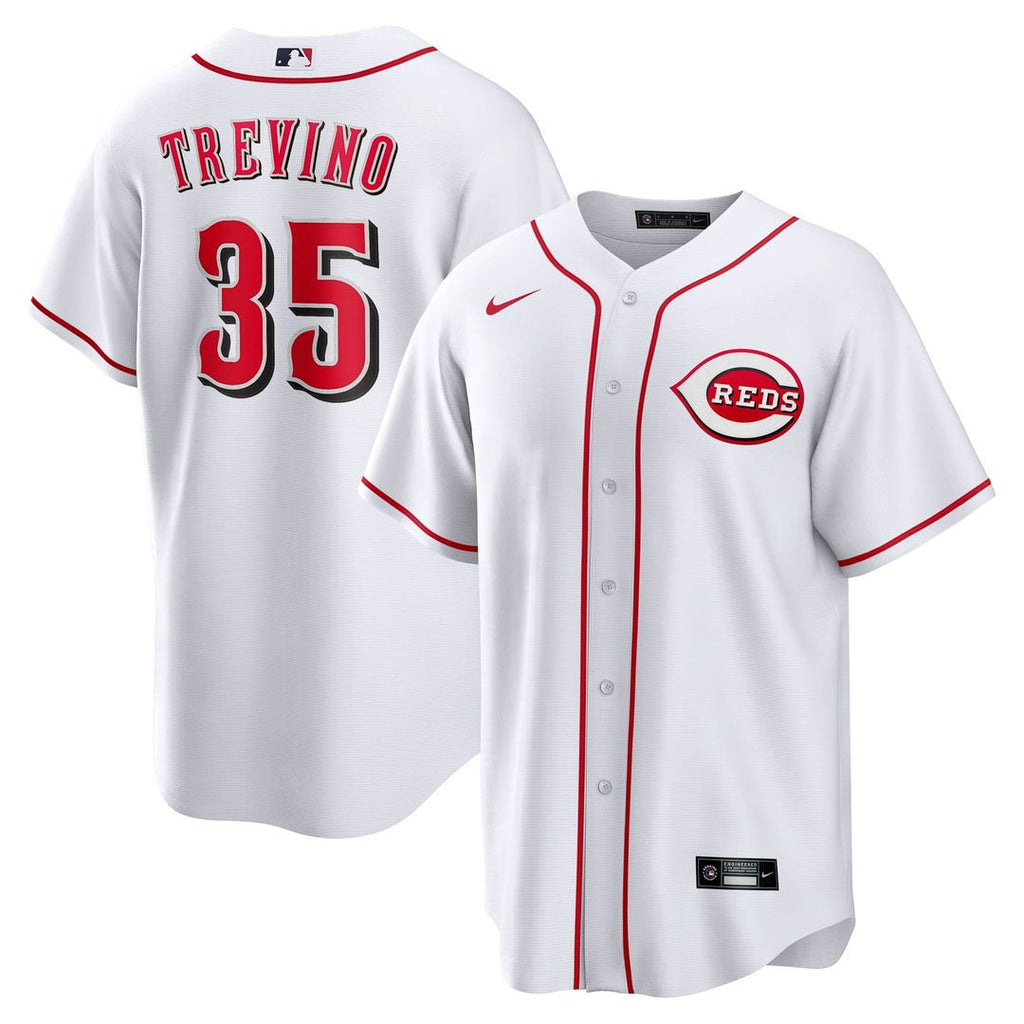 Cincinnati Reds Jose Trevino Home Replica Jersey — White