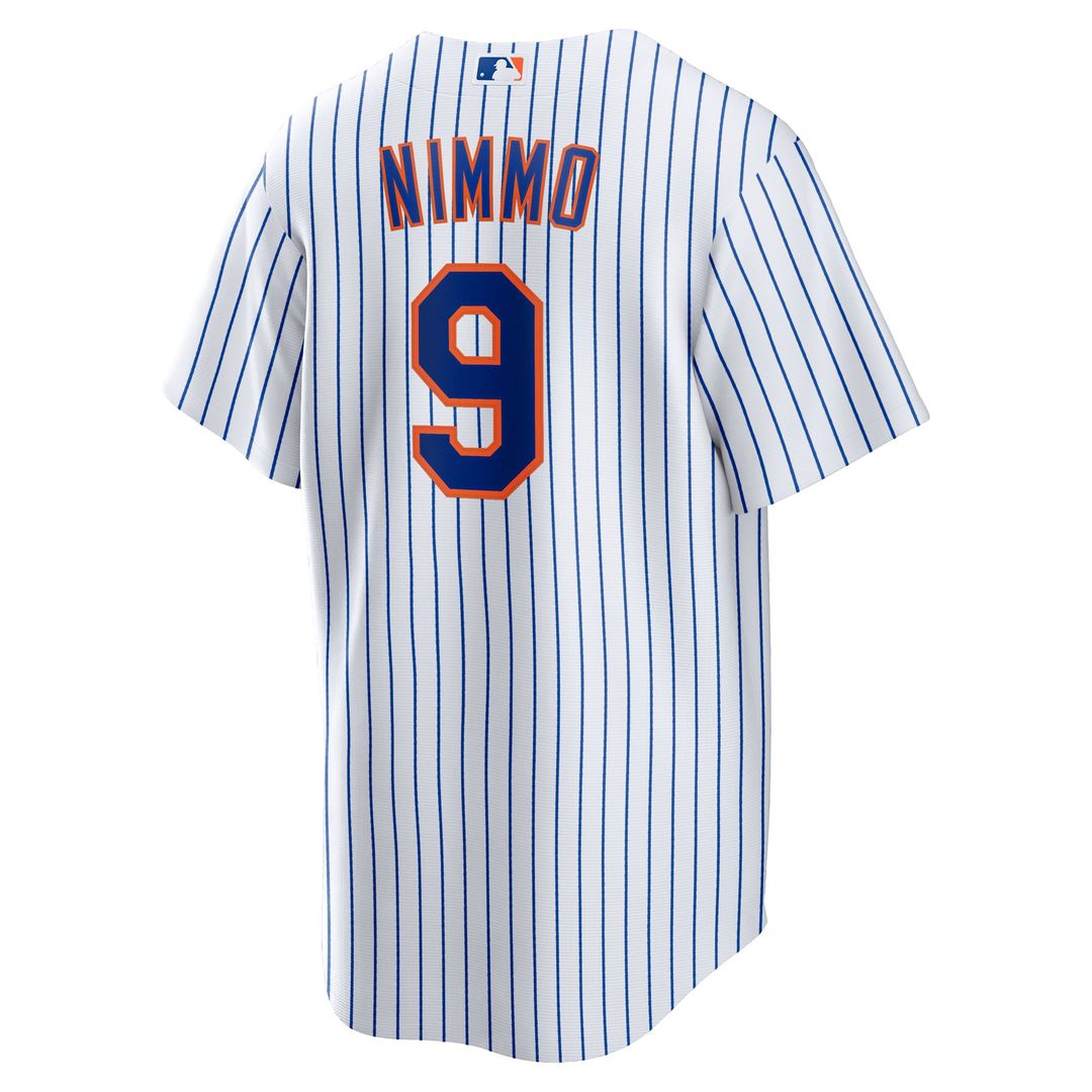 New York Mets Brandon Nimmo Home Replica Jersey — White