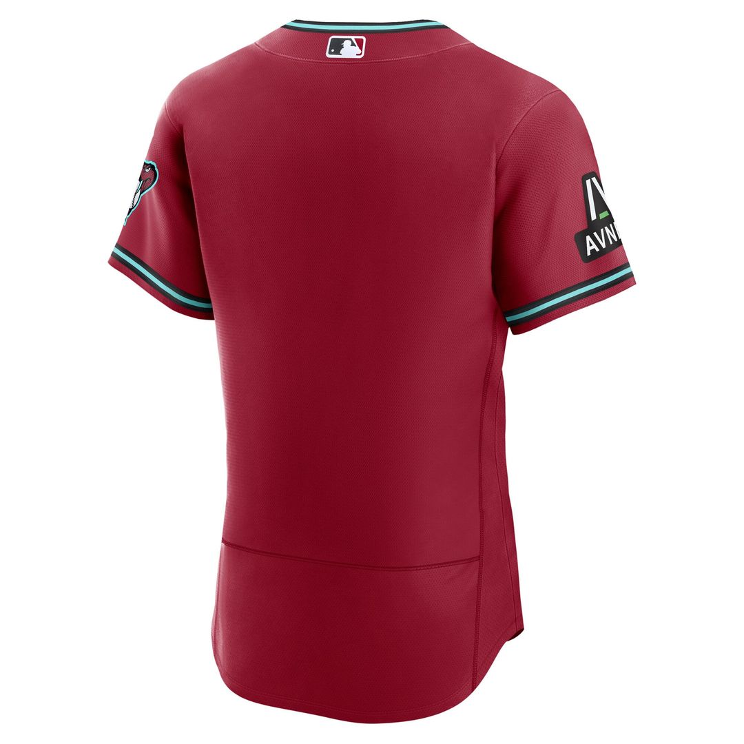 Arizona Diamondbacks Alternate 2 Authentic Jersey — Crimson