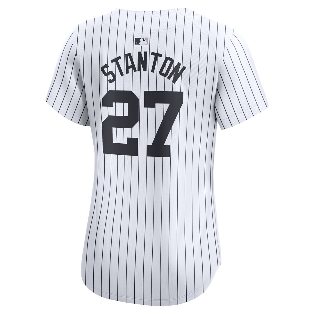 New York Yankees Giancarlo Stanton Women's Home Limited Jersey — White