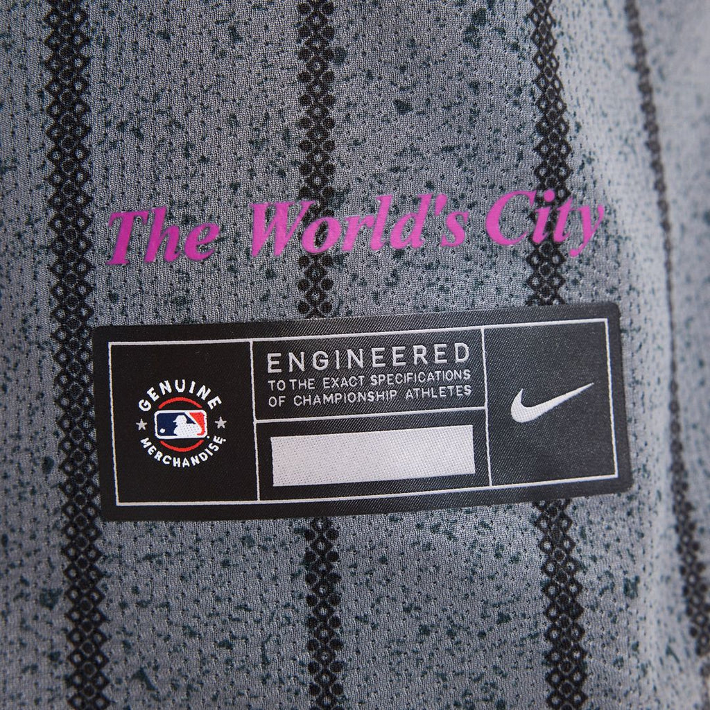 New York Mets City Connect Limited Jersey — Gray