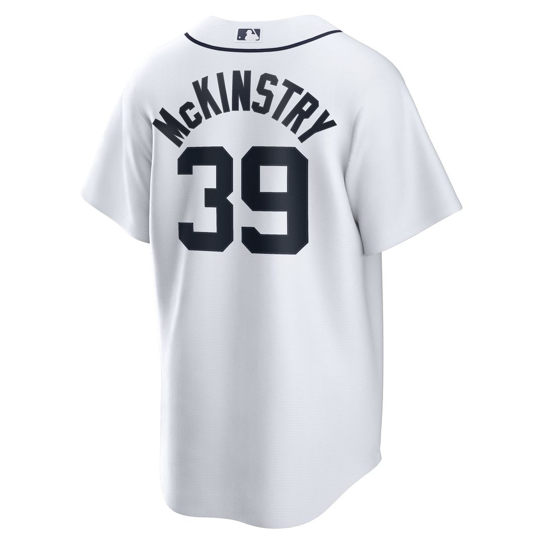 Detroit Tigers Zach McKinstry Home Replica Jersey — White