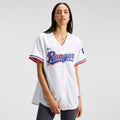Texas Rangers Women's Home Limited Jersey — White
