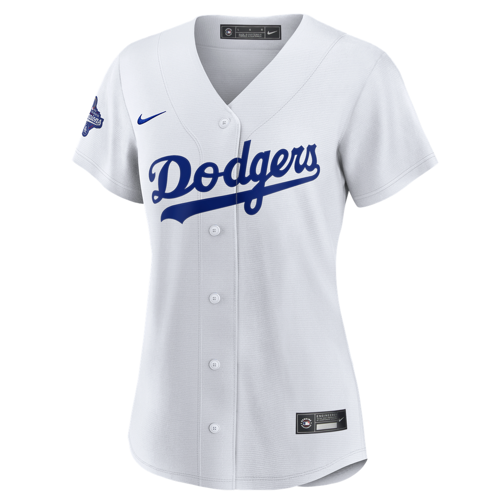 Los Angeles Dodgers Shohei Ohtani Women's 2025 World Series Champions Home Replica Jersey — White