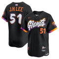 San Francisco Giants Jung Hoo Lee 2025 City Connect Limited Jersey — Black