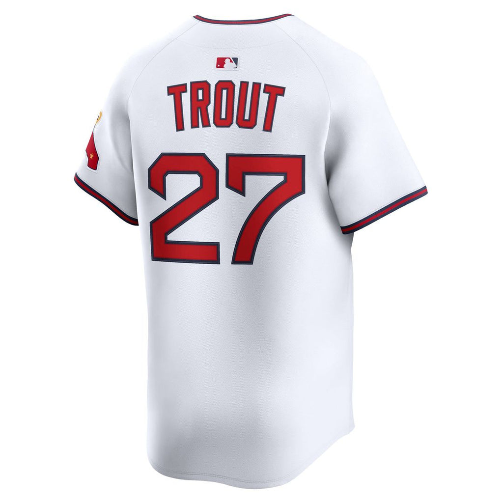 Los Angeles Angels Mike Trout Alternate Limited Jersey — White