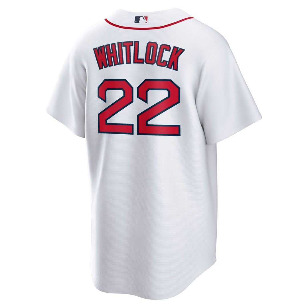 Boston Red Sox Garrett Whitlock Home Replica Jersey — White