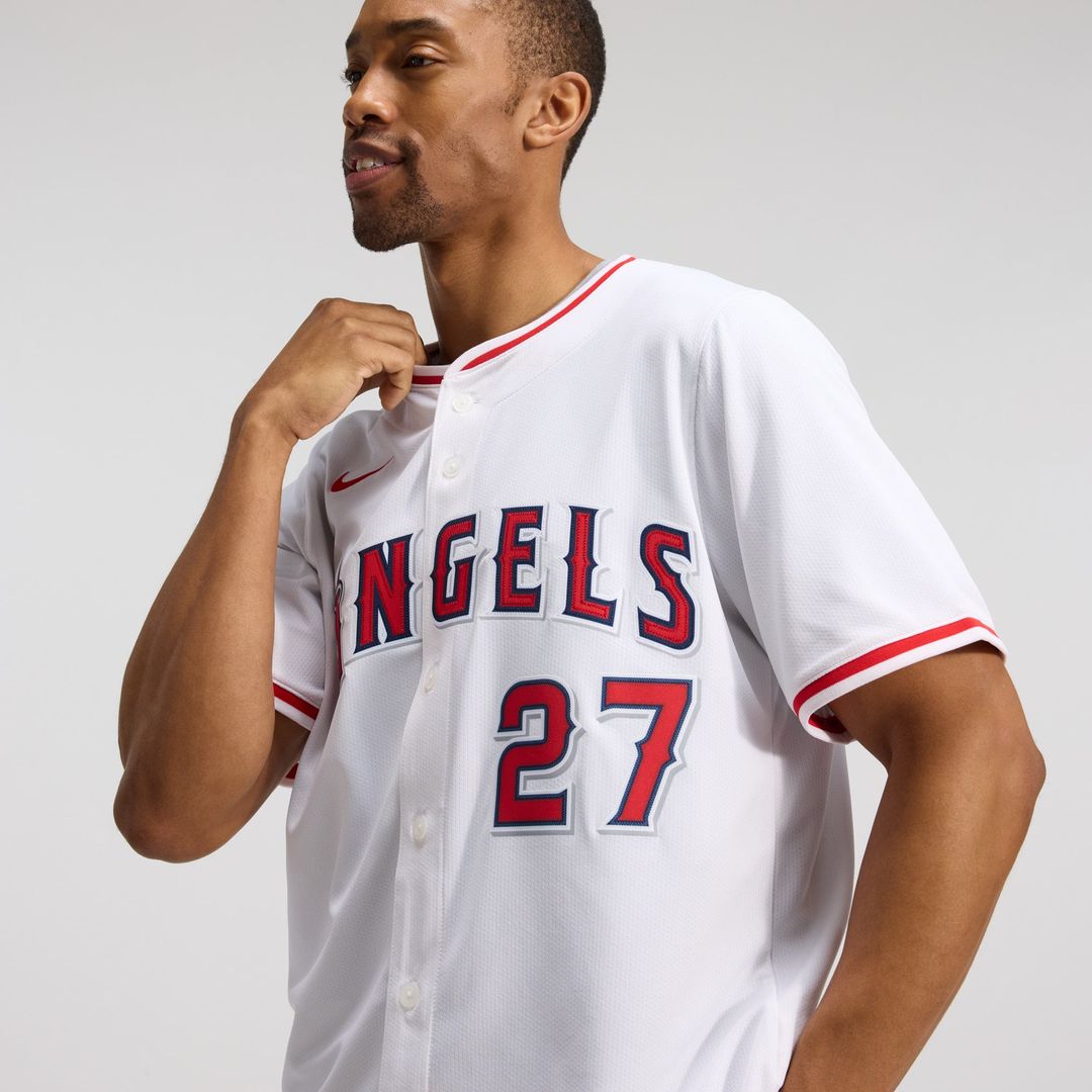 Los Angeles Angels Mike Trout Alternate Limited Jersey — Red