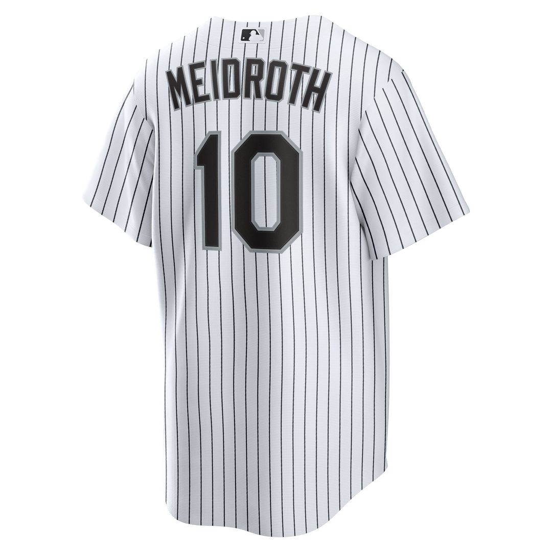 Chicago White Sox Chase Meidroth Home Replica Jersey — White