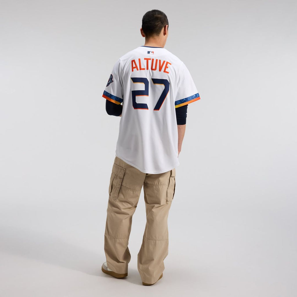 Houston Astros Jose Altuve 2025 City Connect Limited Jersey — White
