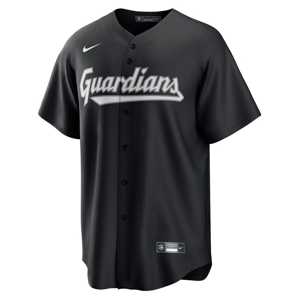 Cleveland Guardians Replica Jersey — Black