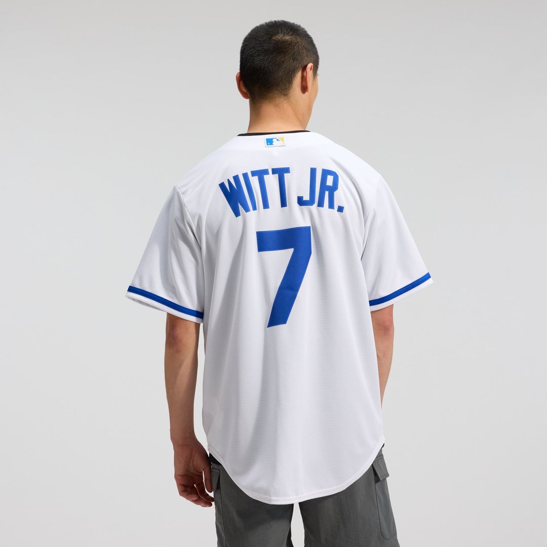 Kansas City Royals Bobby Witt Jr. Home Replica Jersey — White
