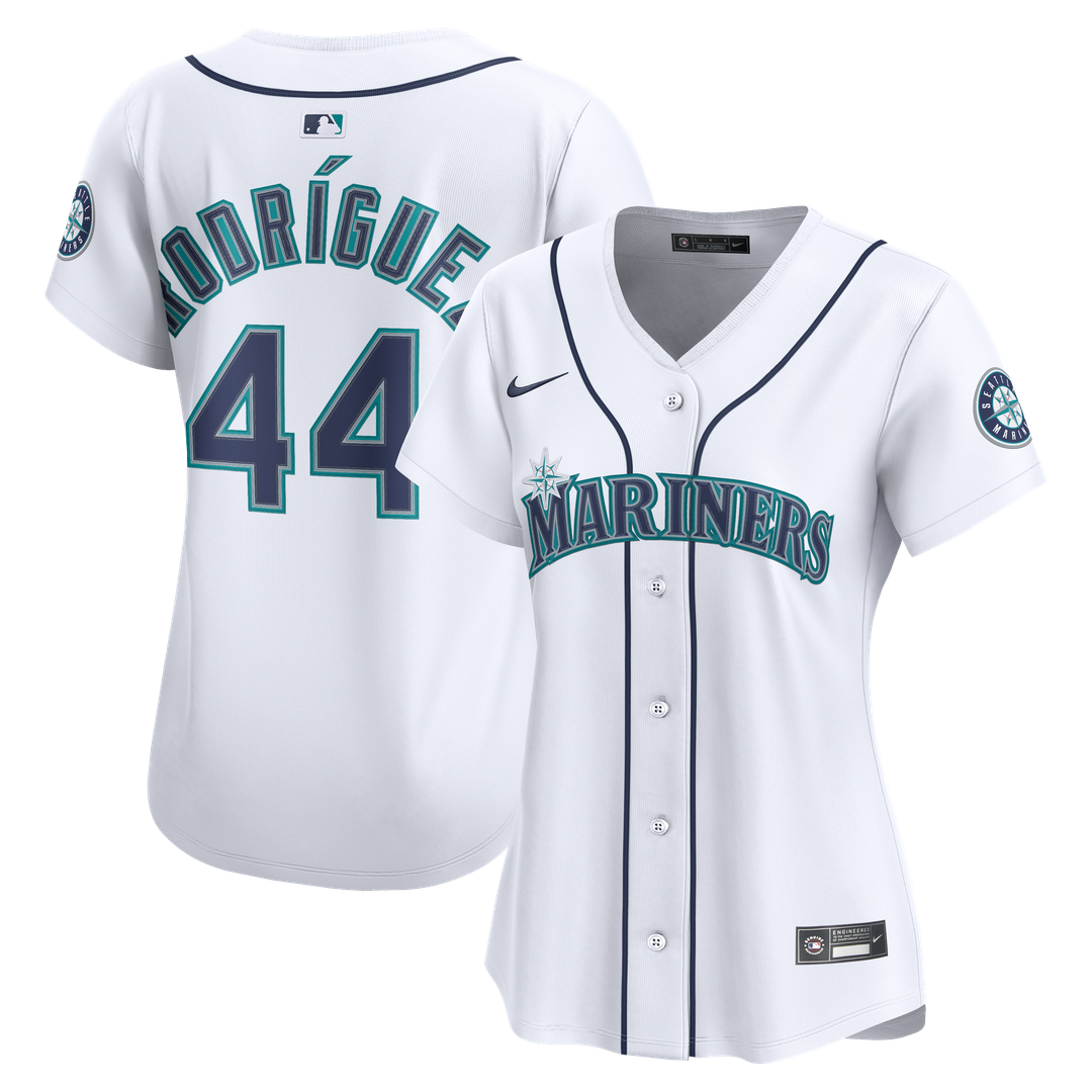 Seattle Mariners Julio Rodríguez Women's Home Limited Jersey — White