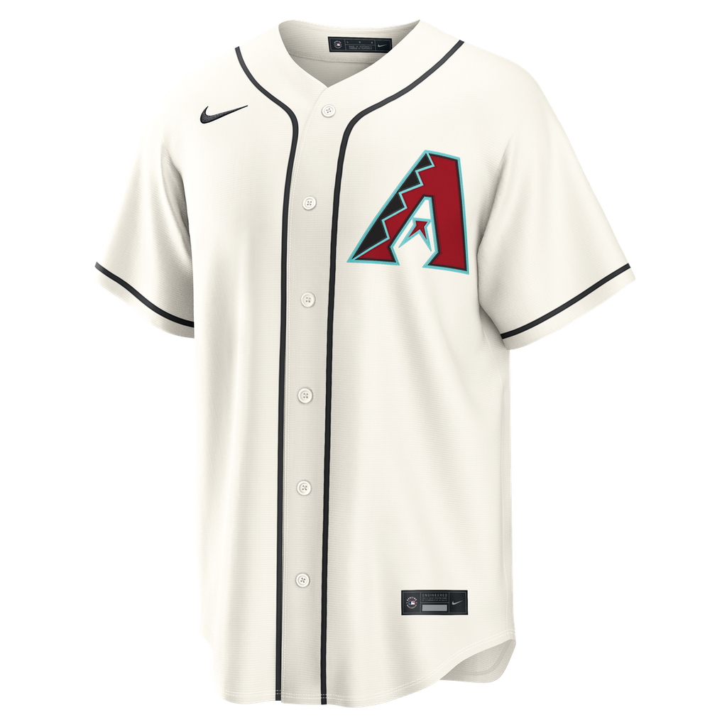 Arizona Diamondbacks Corbin Carroll Home Replica Jersey — Cream