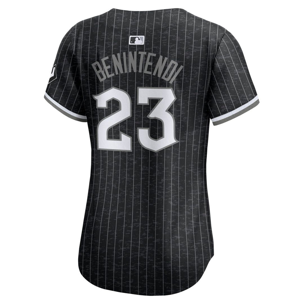 Chicago White Sox Andrew Benintendi Women's City Connect Limited Jersey — Black