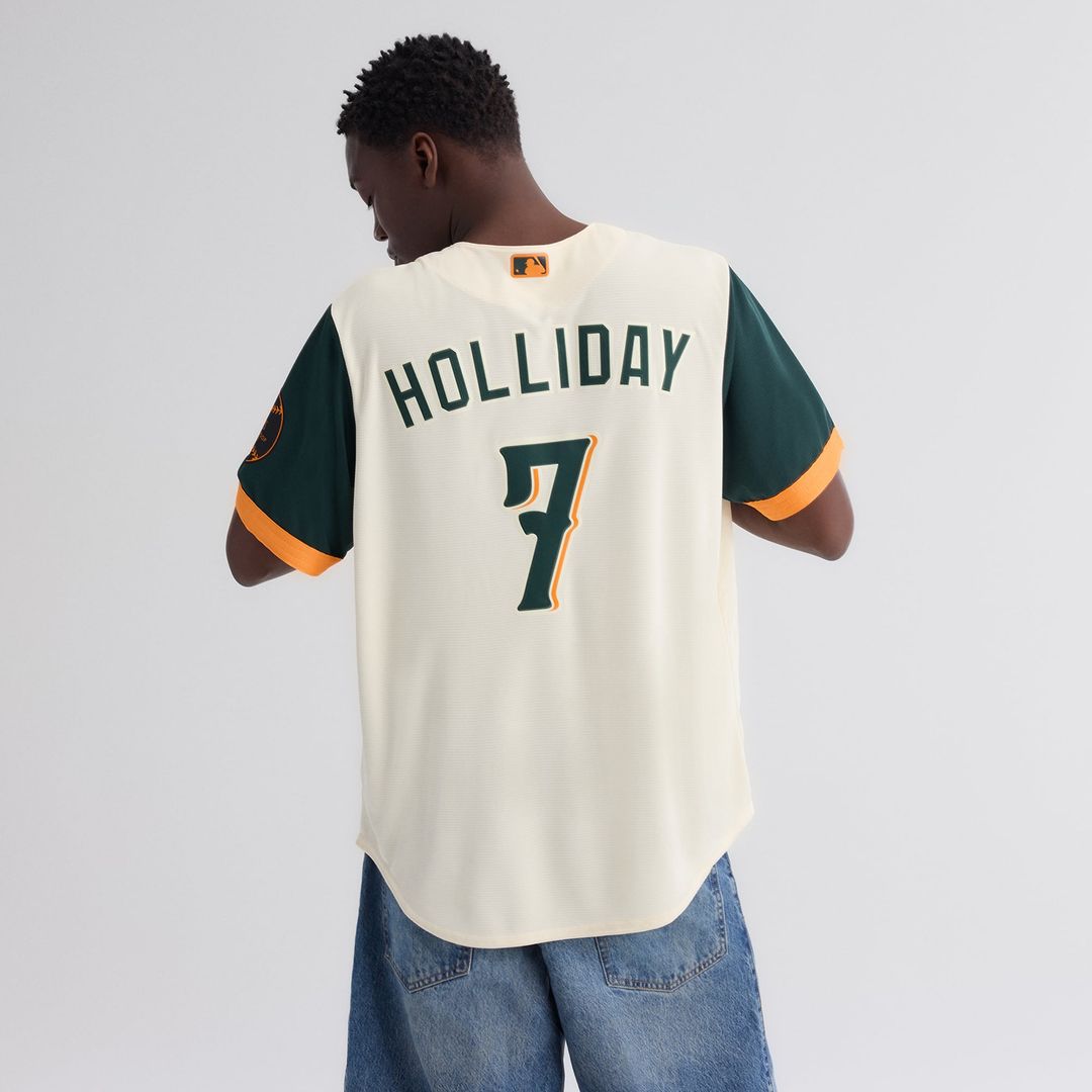 Baltimore Orioles Jackson Holliday 2026 City Connect Stadium Jersey — Cream