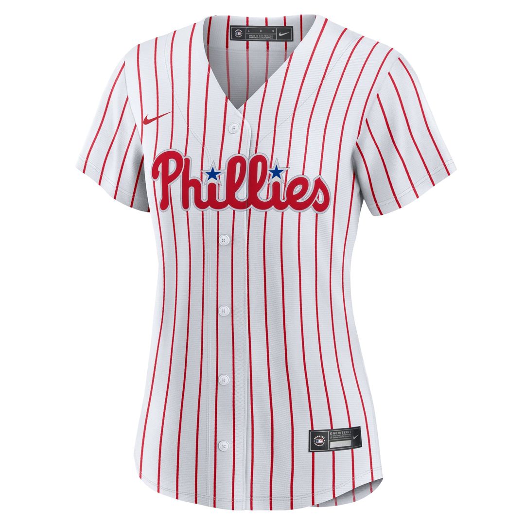 Philadelphia Phillies Zack Wheeler Women's Home Replica Jersey — White
