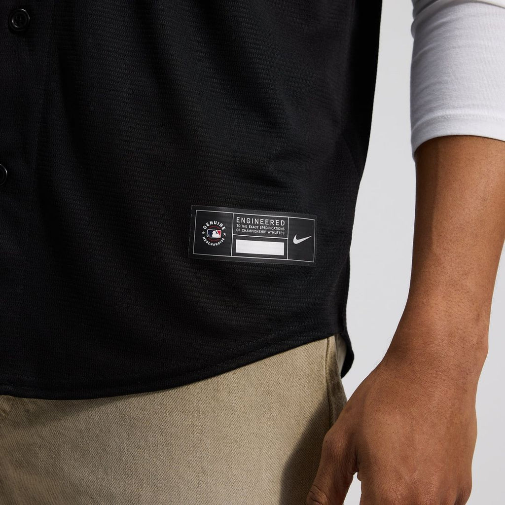 Pittsburgh Pirates Alternate Replica Team Jersey — Black