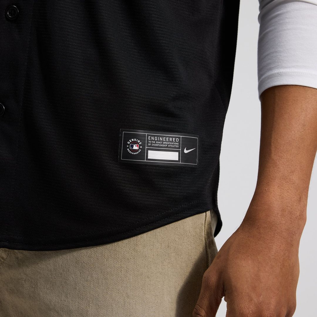 Pittsburgh Pirates Alternate Replica Team Jersey — Black