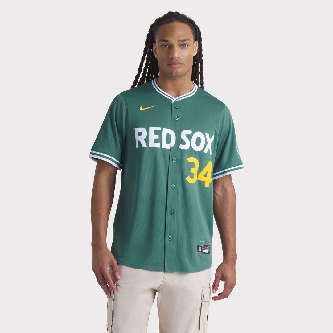 Boston Red Sox David Ortiz 2025 City Connect Limited Retired Player Jersey — Green