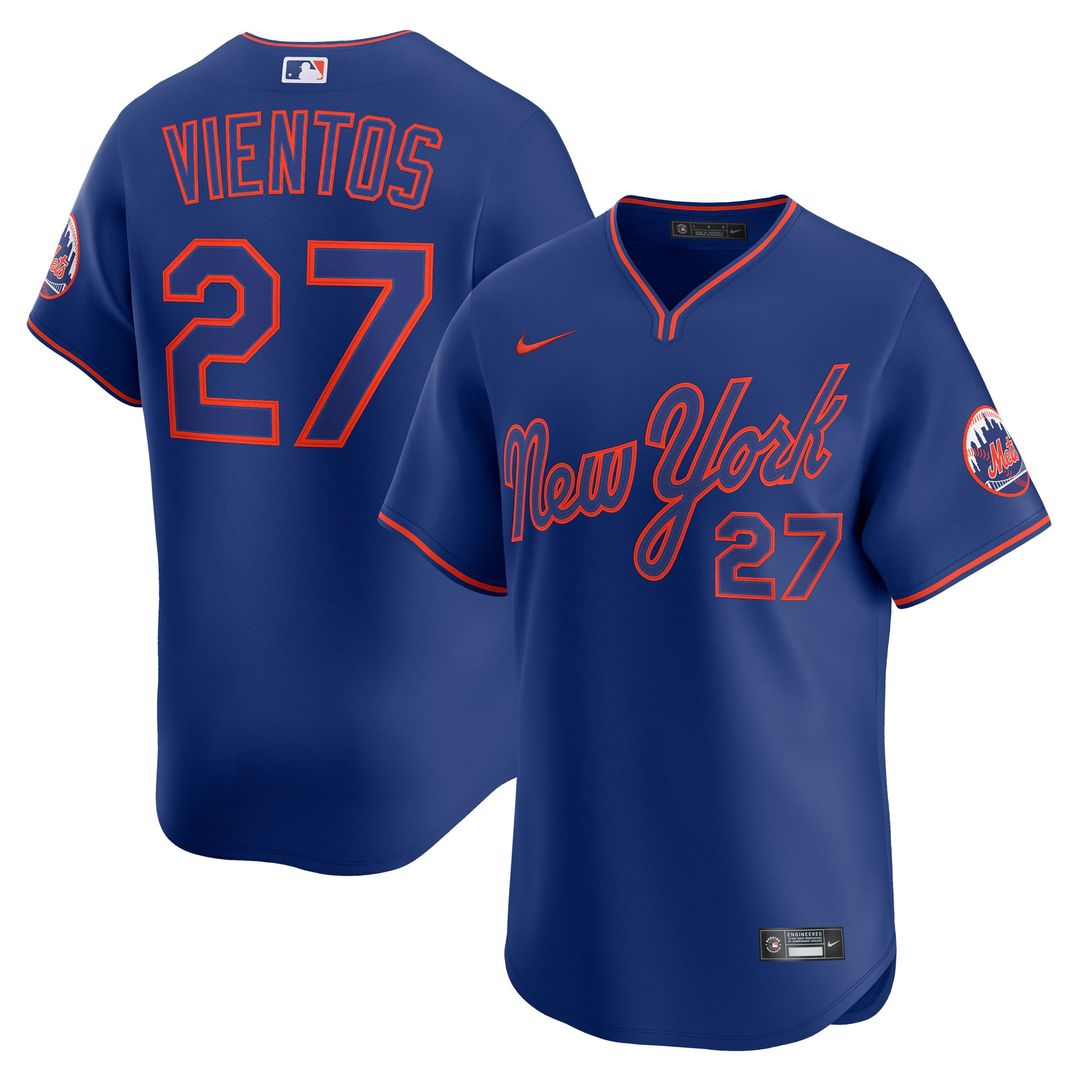 New York Mets Mark Vientos All - Star Limited Jersey — Gray