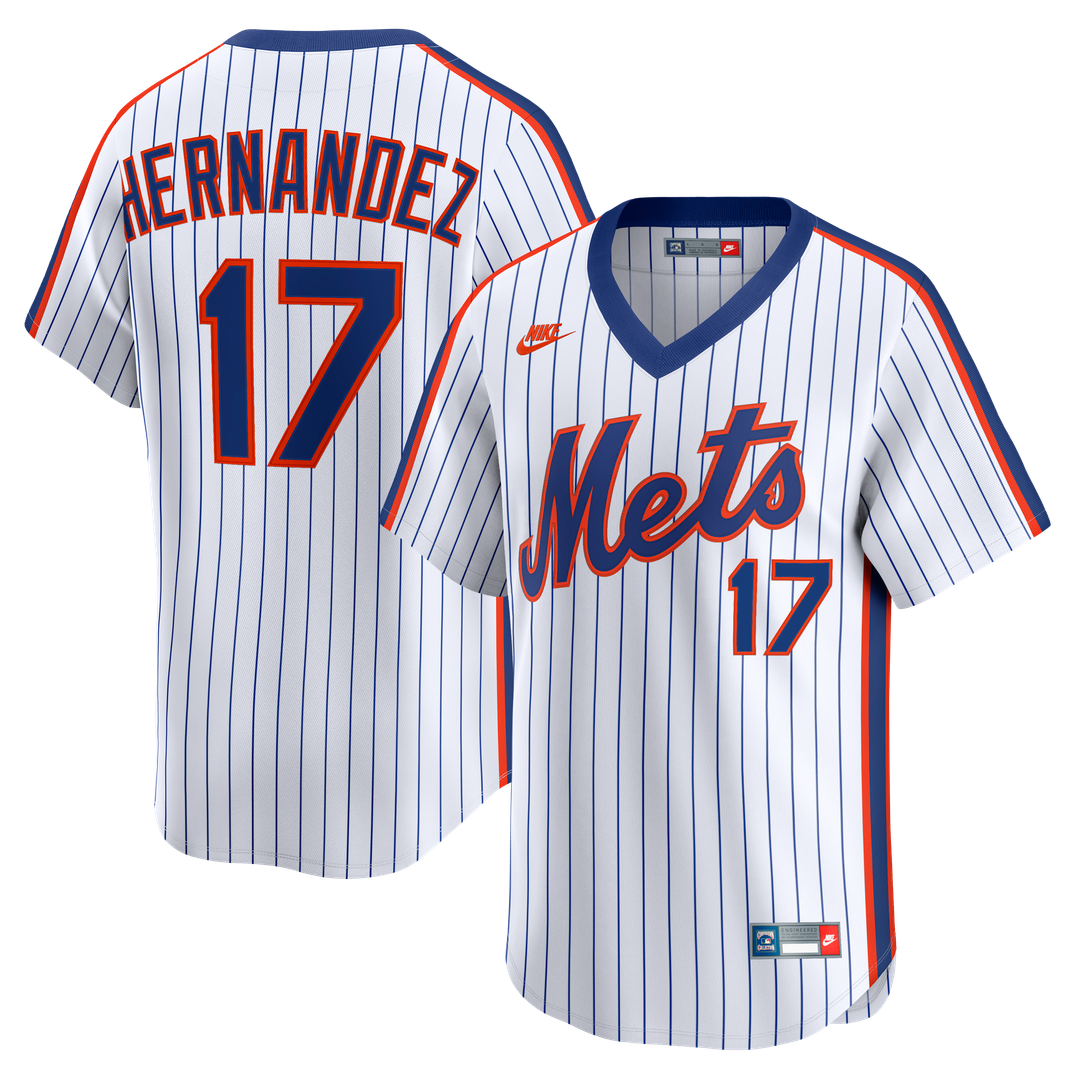 New York Mets Keith Hernandez Cooperstown Limited Jersey — White